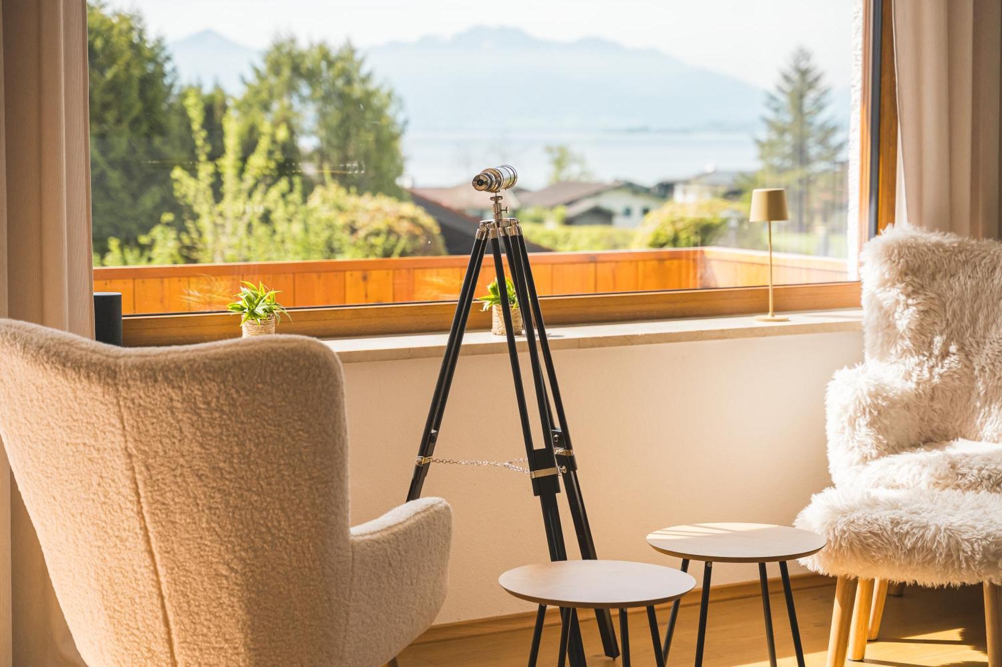 Chalet Am See - Seeblick Bergblick Modern Charmant Neu Seeon-Seebruck Εξωτερικό φωτογραφία